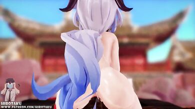 The Art of the Hentai Directors Cut - Genshin Ganyus Emergency Sex LX