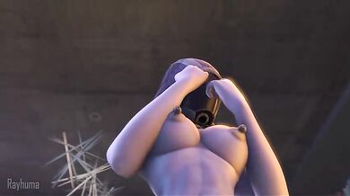 The Hentai Adventures of TaliZorah Nar Rayya (Futa) and her Snake Companion - Rayhuma