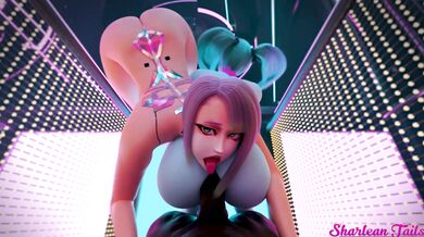 The Naughty House of Sharlean Tails: Becca and Lucys Journey into Hentai Hell!