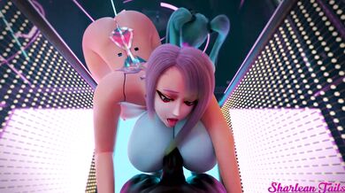 The Naughty House of Sharlean Tails: Becca and Lucys Journey into Hentai Hell!