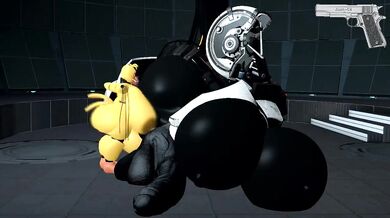 Portal of Love: Chica and Loona Get Fucked by GLaDOS