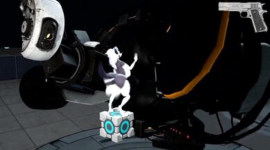 Portal of Love: Chica and Loona Get Fucked by GLaDOS