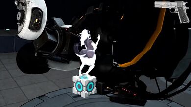 Portal of Love: Chica and Loona Get Fucked by GLaDOS