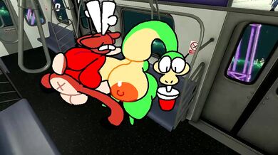 The Adventures of Lucy and Cain: A Train Journey of Epic Proportions!