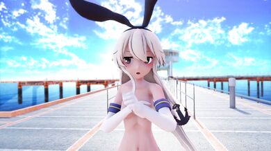 Katana-wielding Shironeko slays her foes in a passionate MMD R18 battle royale!