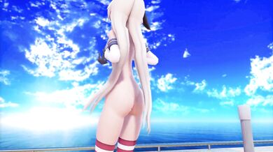 Katana-wielding Shironeko slays her foes in a passionate MMD R18 battle royale!