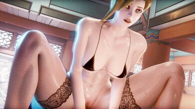 Watch this sexy girl ride her horse while wearing stockings, and see if she can tame the mythical beast within
