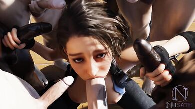 Watch as Jill Valentine gets herself off in a sexy police uniform, trying to earn her place at the station Will she succeed? Only time will tell!