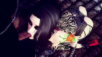 The Dirty Cumshots of Tara and Toxic, Two Filthy Drug Whores in Vol 1