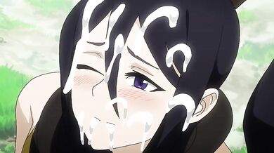 Watch as Cyberunique takes the blow job of a lifetime from Nakatsukasa and Tsubaki!