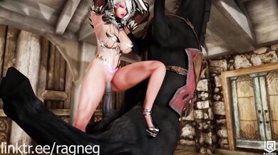 The King is looking for a horse that can satisfy his sexual desires, and will let nothing stand in his way of finding it