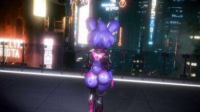 K-Pop Queen Card - Bonnie Furry Edition