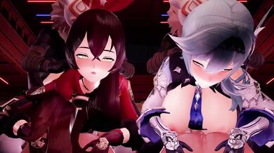 The Erotic Adventures of Amber and Eula: The Thirsty Twosome