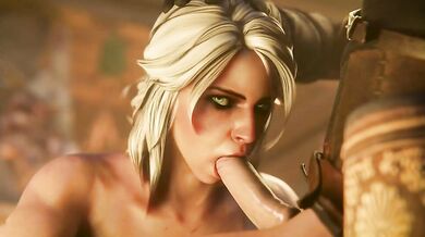 The Sexy Maid and the Wicked Stepmother - A Hairy Double Blowjob