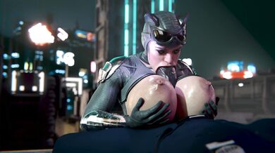 Watch as the sexy catwoman gets caught by the police in this 3D domination video, where she is for*ced to endure their wrath