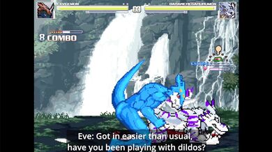 Transformed Into A Wild Animal: The Uncontrollable Exveemon Weregaru