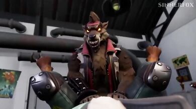 The Beware of Gay Furry - A Pornographic Manga with Multiple Characters