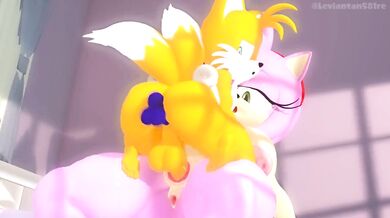 Sonic and Tails Fuck the Shit Out of Amy with Sound – Leviantan581rec