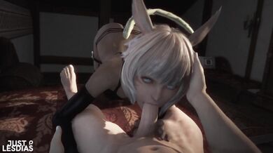 Sexy Elves and Ferocious Beasts: A XXX Parody of Final Fantasy XIV MMO