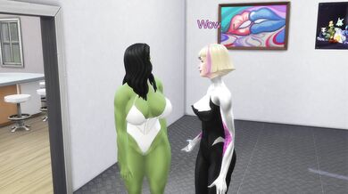 The Hulking Futanari Part 1