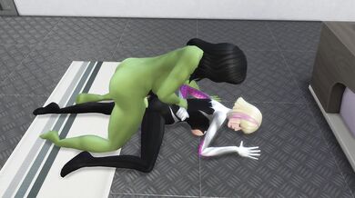 The Hulking Futanari Part 1