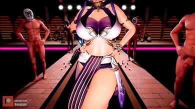 Inside the factory of h, two hot girls engage in a steamy and intense PMV that leaves nothing to the imagination