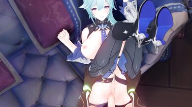 Eula Gets Crushed by the Impact of Genshin