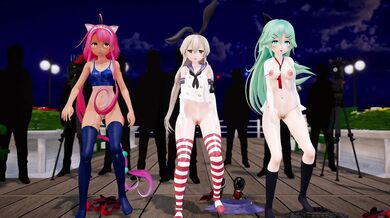 Sinfully Sailor Scouts - Fleshy Nautical Adventures with Shimakaze, Yamakaze & Kawakaze [MMD R18] iorithm
