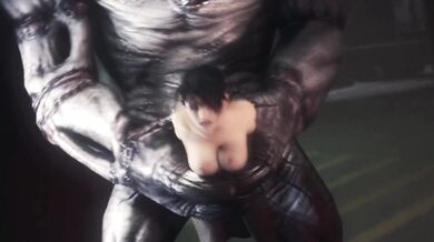 Giant Beast Conquers Frail Maiden in the Woodlands (Pure Silence)