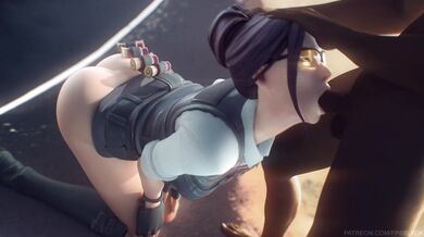 Fortnites Rook Takes a Blowjob in HD with Blackedcom!