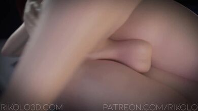 Watch as DVa, the sexy Overwatch hero, gets down and dirty with her friend Echo Dont miss this steamy encounter between two hot girls!