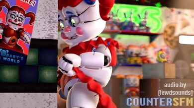 The Circus Baby Cum Runs on Your Dick!