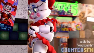 The Circus Baby Cum Runs on Your Dick!