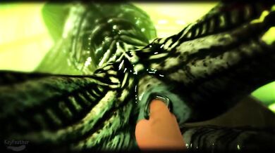 The Alien Queens Seduction of a Keyfeather