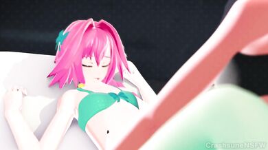 Watch as our submissive femboy gets his face painted by a sexy dominatrix, and ends up getting more than he bargained for!