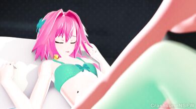 Watch as our submissive femboy gets his face painted by a sexy dominatrix, and ends up getting more than he bargained for!