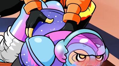 Mega tits in action - Sunspot and Gumbo overload ver 2