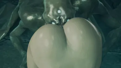 Watch the hentai porn scene unfold in Erotic Reflections: Demonic Mirror