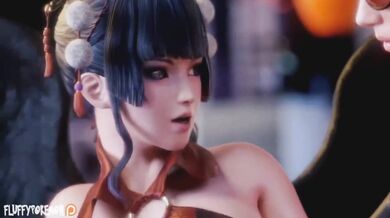Mature Nyotengu Gets Fucked by 3 Men in the Bathroom