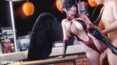 Mature Nyotengu Gets Fucked by 3 Men in the Bathroom