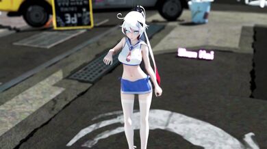 Sexy Dancer Kiana Gets Fucked by a Giant Cock Monster in HoF