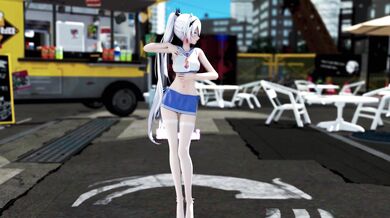 Sexy Dancer Kiana Gets Fucked by a Giant Cock Monster in HoF