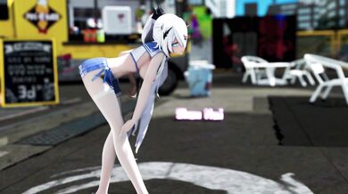 Sexy Dancer Kiana Gets Fucked by a Giant Cock Monster in HoF