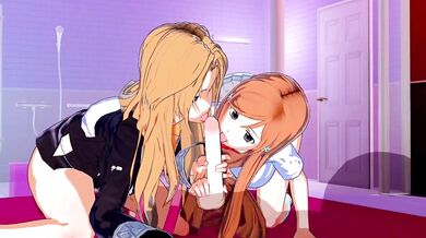 Bleach Hentai XXX: Orihime and Rangiku, Unleashed!