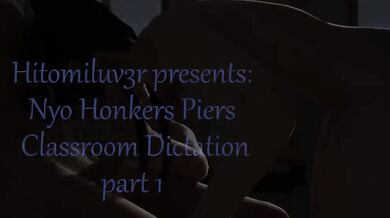 Nyotengu and Honoka Classroom Threesome - HitomiLuv3r