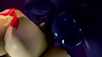 Pink-haired Lunas Mythical Sex Journey with Futa Sunset and BlackJR