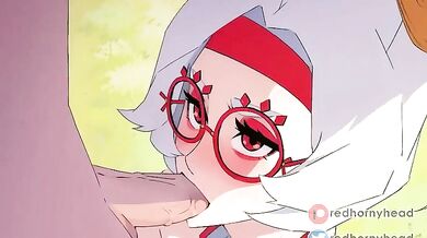 Watch the Purah get blown by a sexy head in [Red Horny Head]!