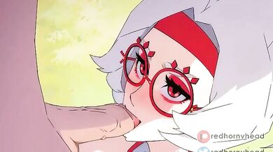 Watch the Purah get blown by a sexy head in [Red Horny Head]!