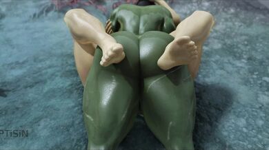 The Mighty Orc Futanari Takes on the Curvy High Elf Whore in Part 2 of the Hot Hentai Porn Video!