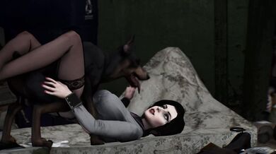 Sexy Busty Blonde Lady Gets Assfucked By A Muscular Man